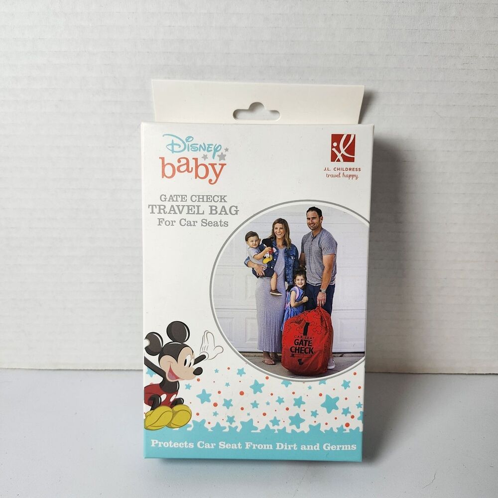 J.L. Disney Gate Check Travel Bag For Car Seats